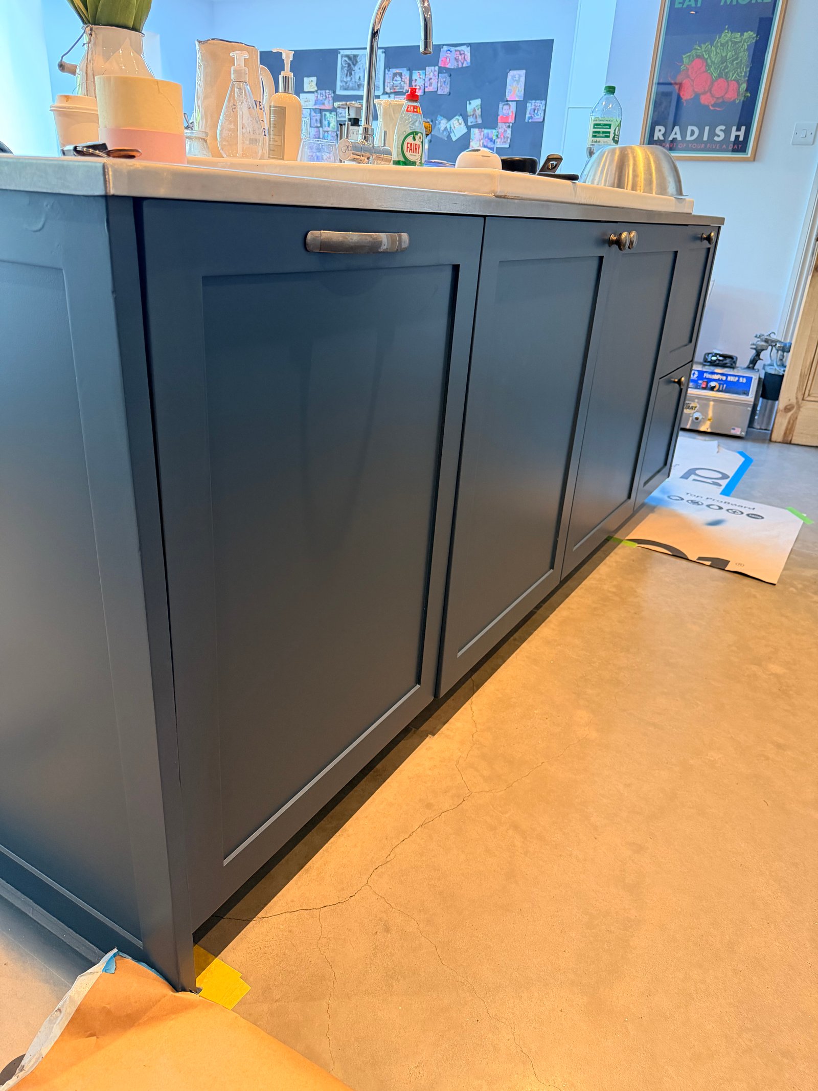 After: Kensington two-tone kitchen